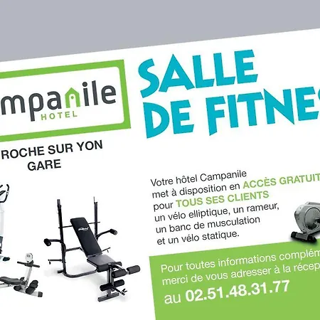 Hotel Campanile Sur Yon Centre Gare 3*